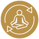 Icono de bienestar y tranquilidad